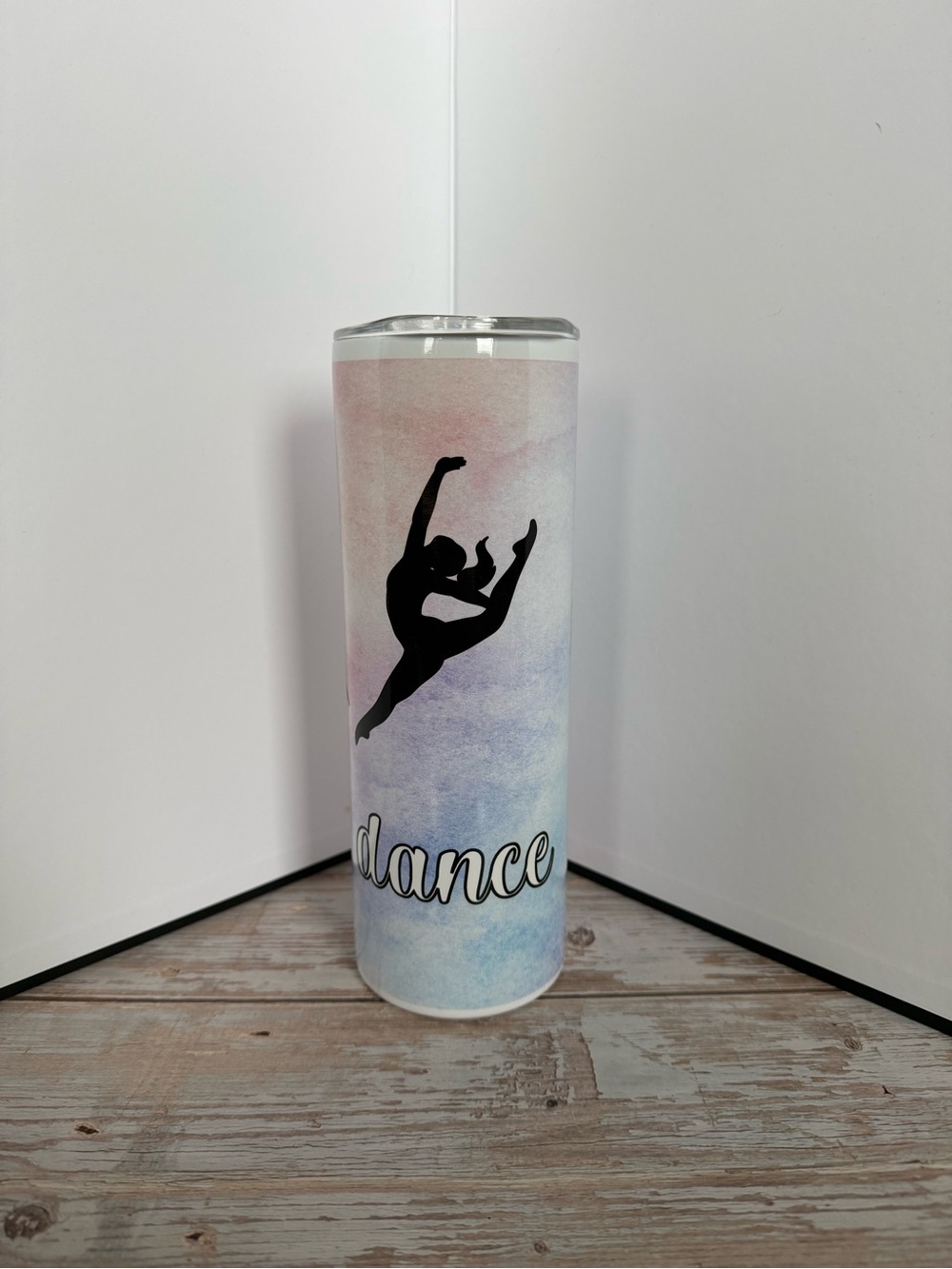 Dance Tumbler - Pastel Watercolor